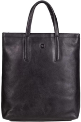 Kožený batoh 2v1 - černý