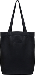 Kožená taška SHOPPER - černá