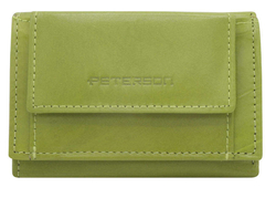 Dámský kožená peněženka - zelená