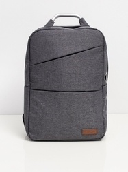 Tmavě šedý batoh na notebook 